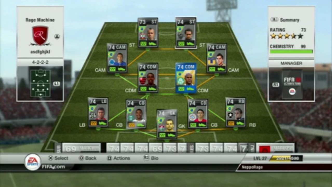 Squad Builder - IF Brasilvers