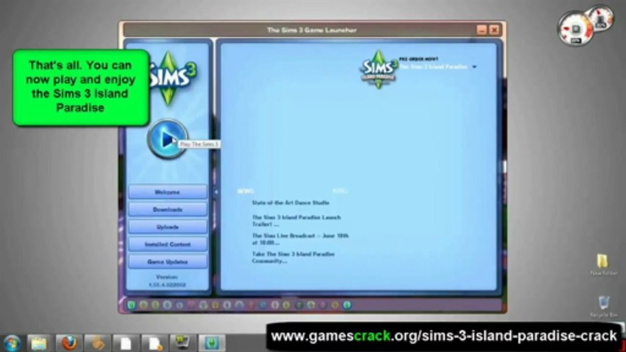 Comment Installer Sims 3 Island Paradise Crack [Tuto]