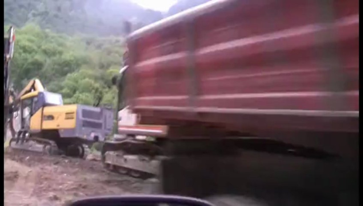 Cauterets l'accès routier est proche d'ouvrir