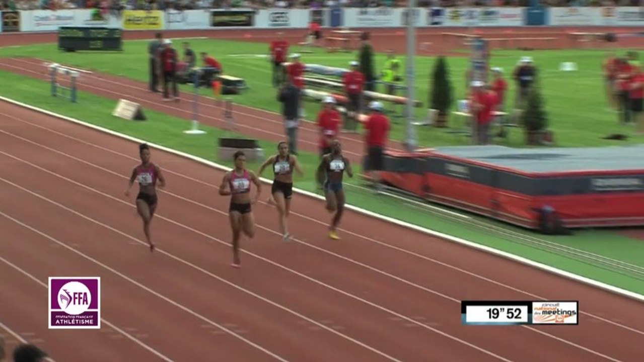 200m F (Finale B) Meeting Besançon 2013