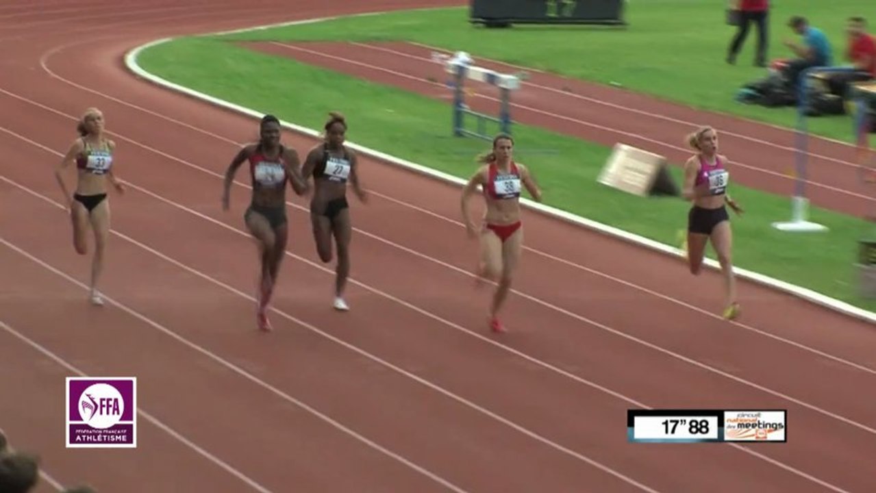 200m F (Finale A) Meeting Besançon 2013
