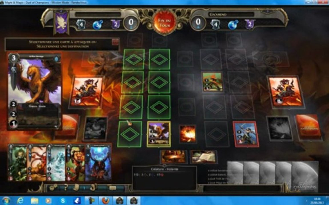 Minght & magic Duel of champion le debut bien debuter!!!