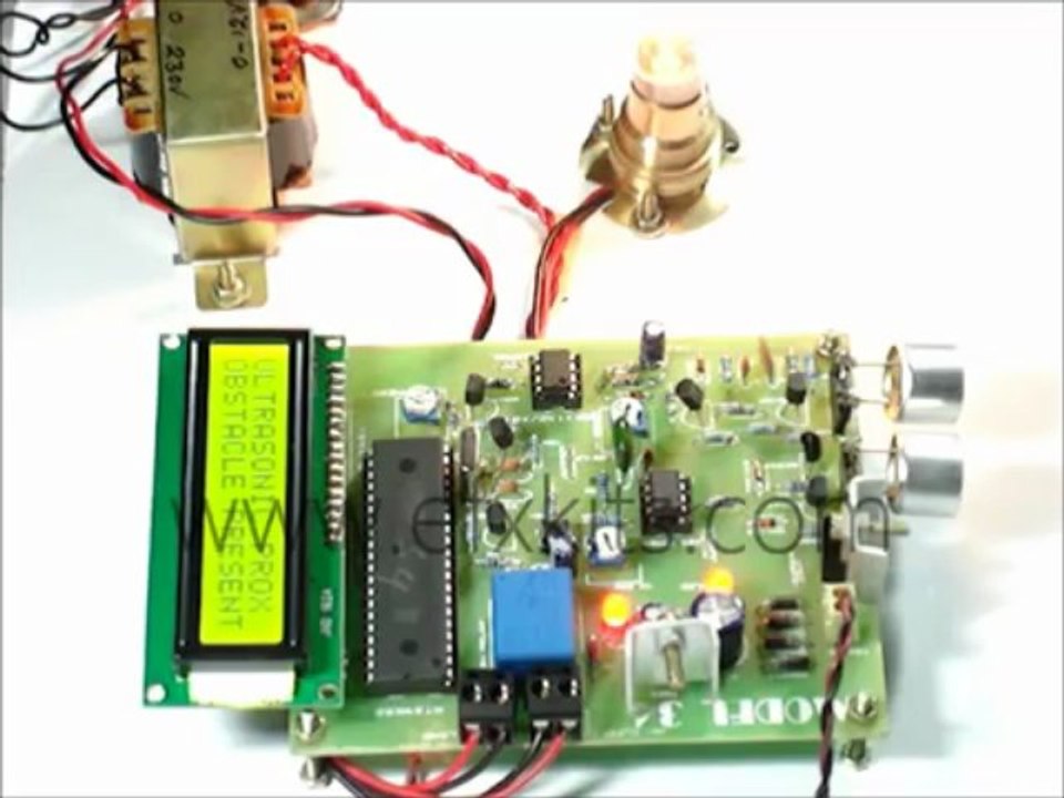 Object Detection by Ultrasonic Means and Activate the Destroyer