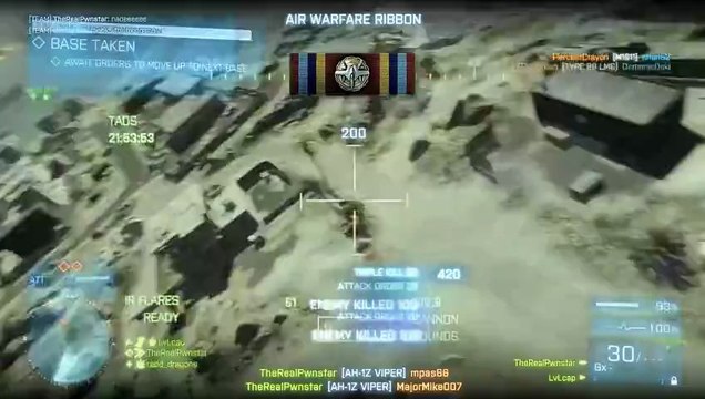 BF3 Squad Feed HeliChoppin It Up Ft LeveLCap and ReddDragons
