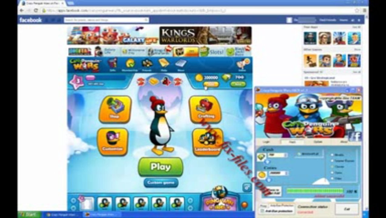Crazy Penguin Wars HACK TOOL (video proof)