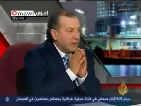 فيصل القاسم يمسح بالأرض بشار الاسد