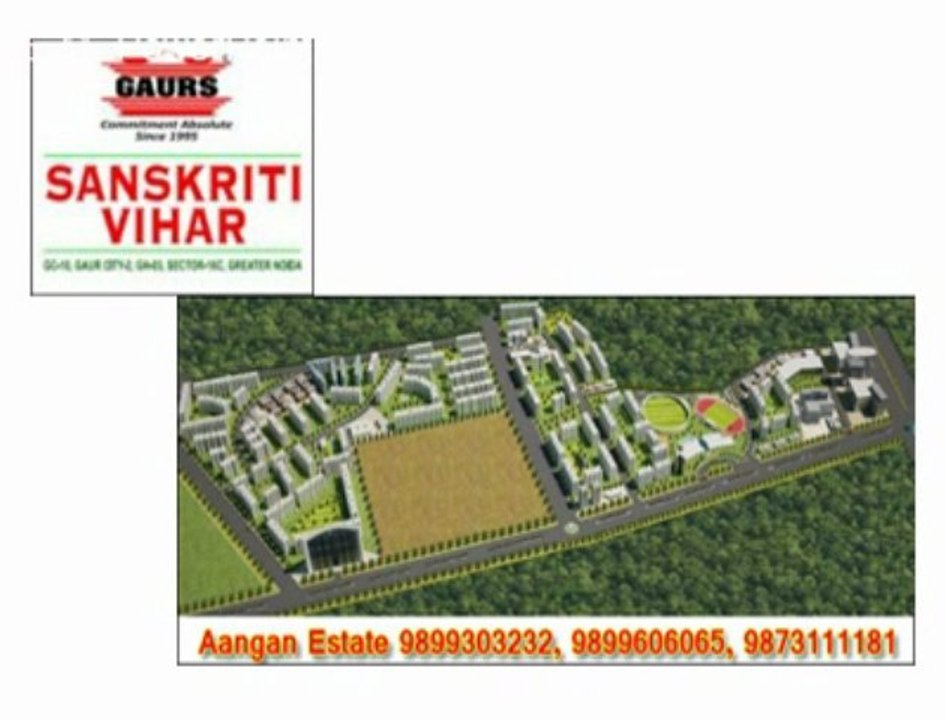Gaur city 2 10th Avenue #9899303232 Gaur Sanskriti Vihar Greater Noida