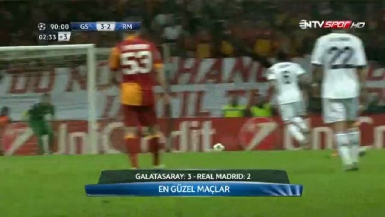 Galatasaray 3-2 Real Madrid