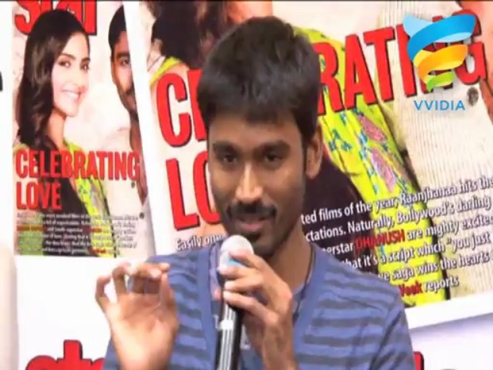 Dhanush and Sonam Cover Page