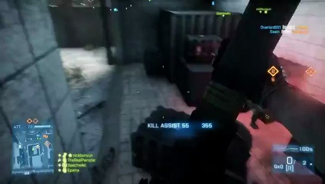 Battlefield 3 Squad Feed Paddycake Trolling Ft Epwnaz and Nick Bunyun
