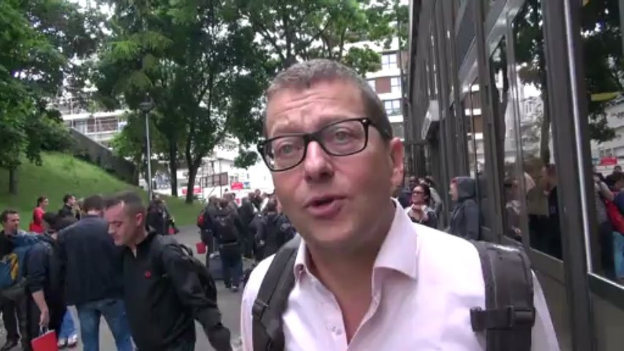 Bruno Spire au congrès de AIDES à Bobigny