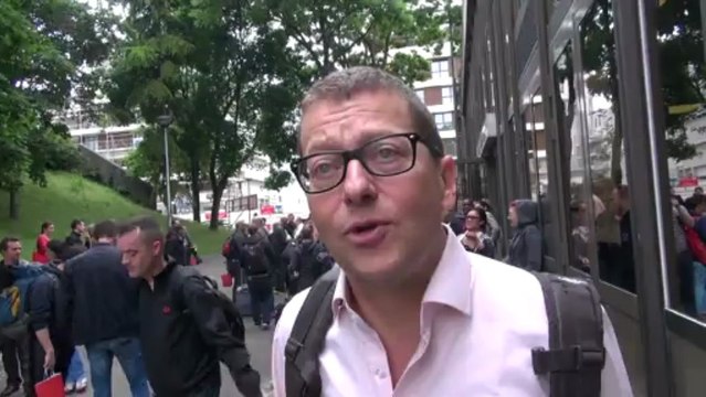 Bruno Spire au congrès de AIDES à Bobigny