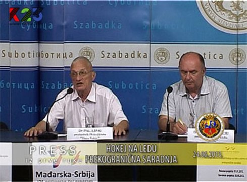 K23TV - Press iz prve ruke - Hokej na ledu, prekogranična saradnja - 24. jun 2013.