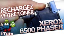 Comment recharger les cartouches laser de Xerox Phaser 6500