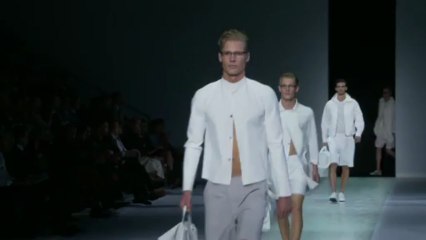 Emporio Armani - Collection Homme Printemps été 2014 à Milan