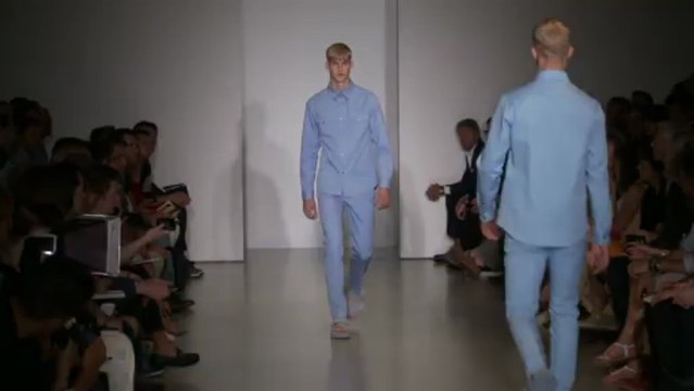 Calvin Klein - Collection Homme Printemps été 2014 à Milan