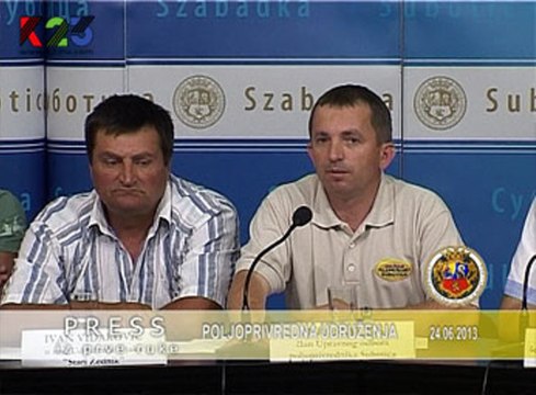 K23TV - Press iz prve ruke - Poljoprivredna udruženja - 24. jun 2013.