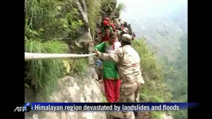 Rescue operation continues in flood-hit northern India