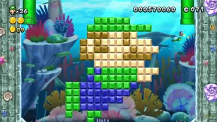Soluce New Super Luigi U : Niveau 3-1
