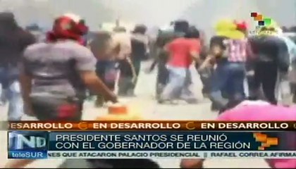 Conflicto agrario sin diálogo ante exigencias del Ejecutivo: Colombia