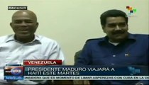 Presidente Nicolás Maduro viaja a Haití este martes