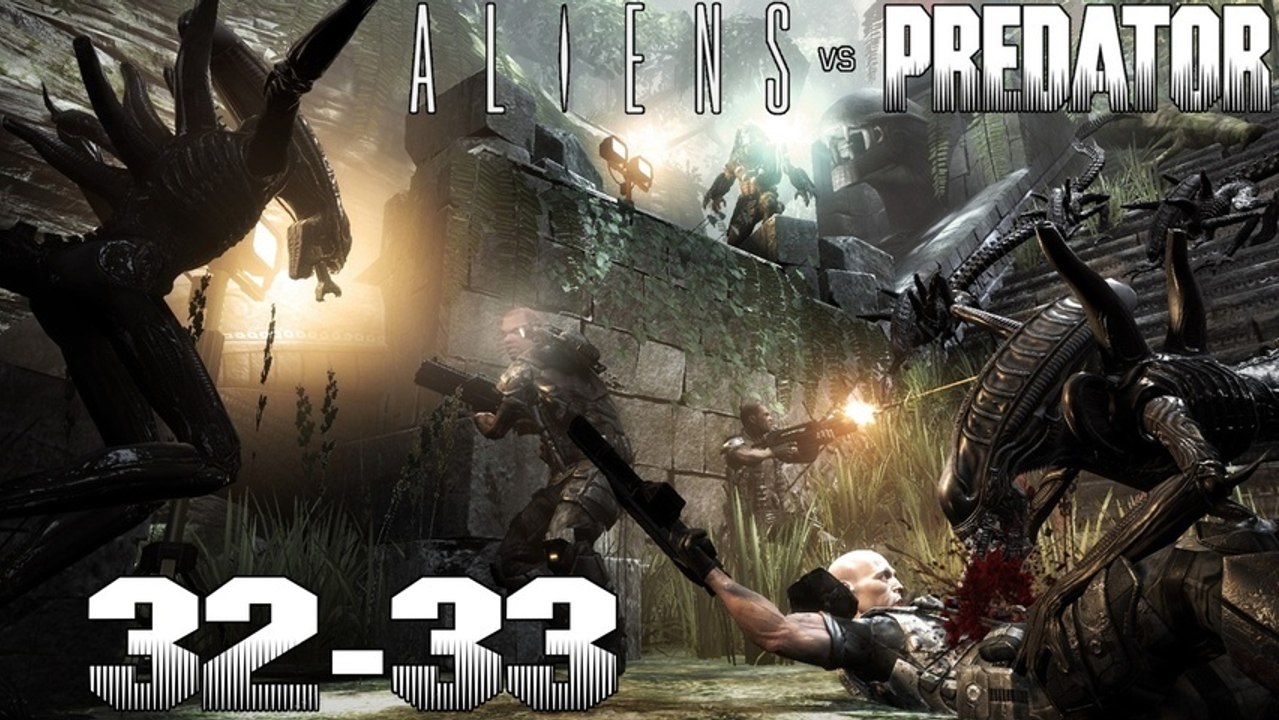 Let's Play Aliens vs Predator - #32-33 - Unter dem Jägermond