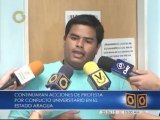 Estudiantes de la Upel en Maracay continuaran con acciones de calles pacíficas