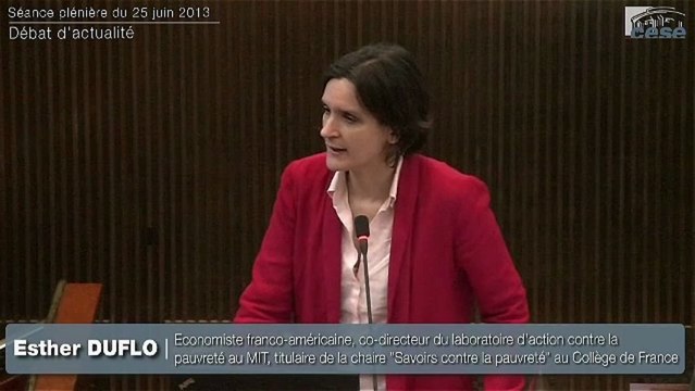 25 juin 2013 : Débat d'actualité avec Esther Duflo, économiste franco-américaine - cese