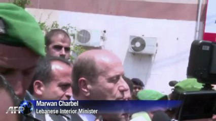Lebanese interior minister visits forces in Sidon