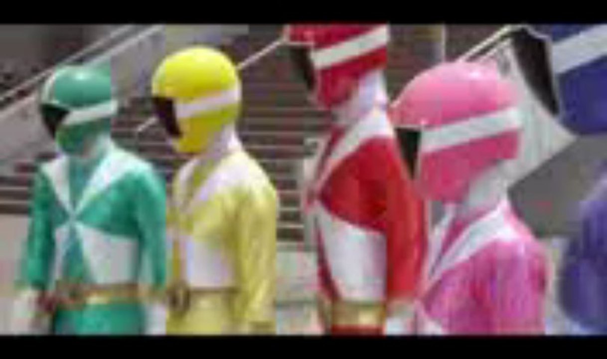 Power Rangers Super Megaforce morph MMPR to Megaforce
