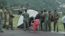 India floods: Helicopter crash kills eight