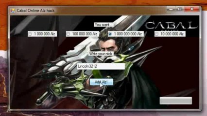cabal online alz hack 2013