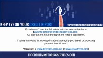 How often does a person need credit monitoring services