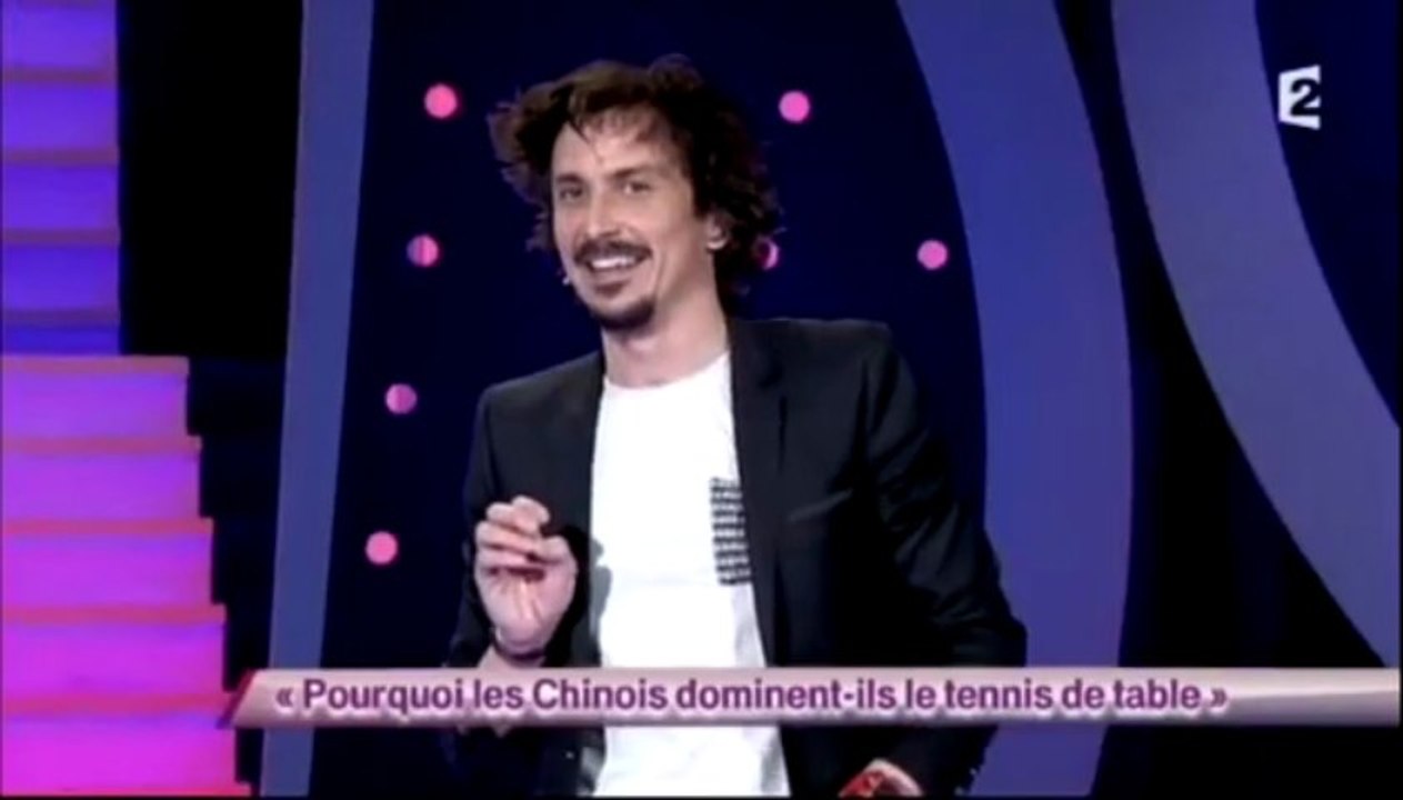 Arnaud Tsamere - Pourquoi les Chinois dominent-ils le tennis de table ?