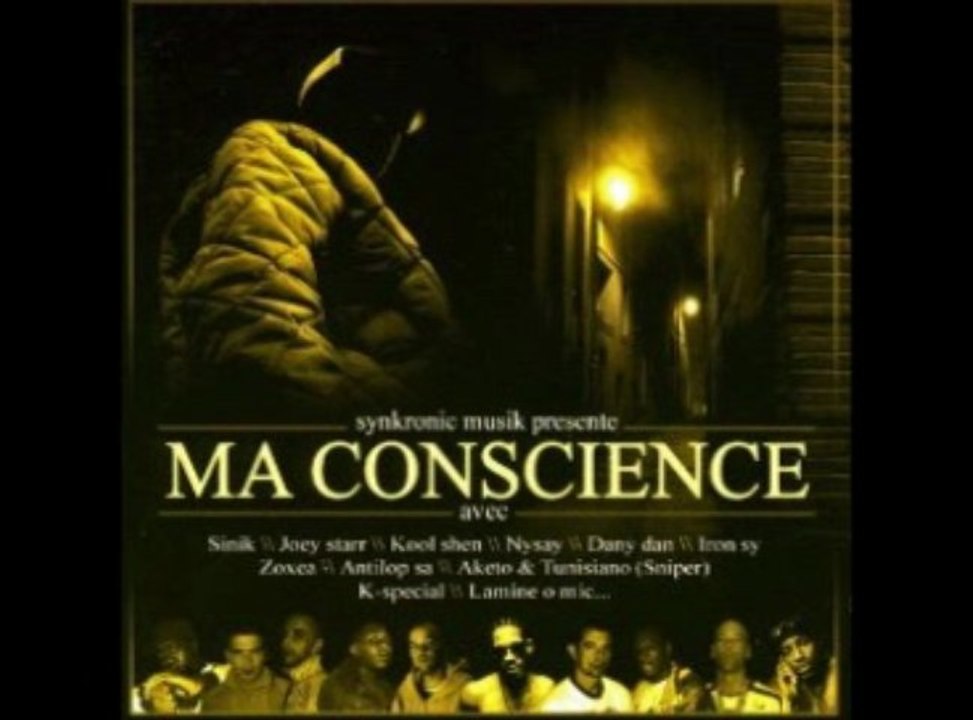 Kool Shen, Sinik, Tunisiano, Salif, Zoxea, Iron Sy etc .. Ma conscience