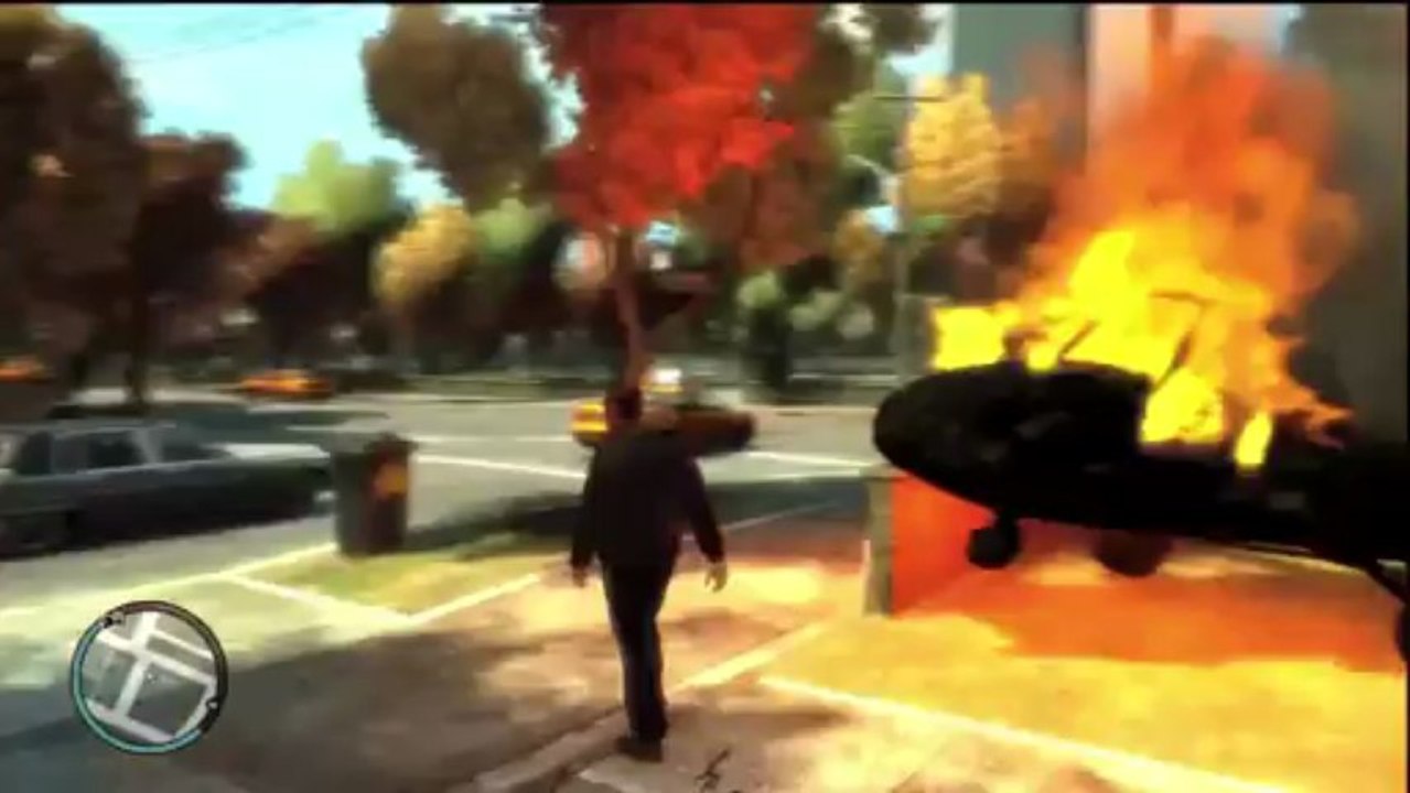 Skydiving Target Practice - GTA4