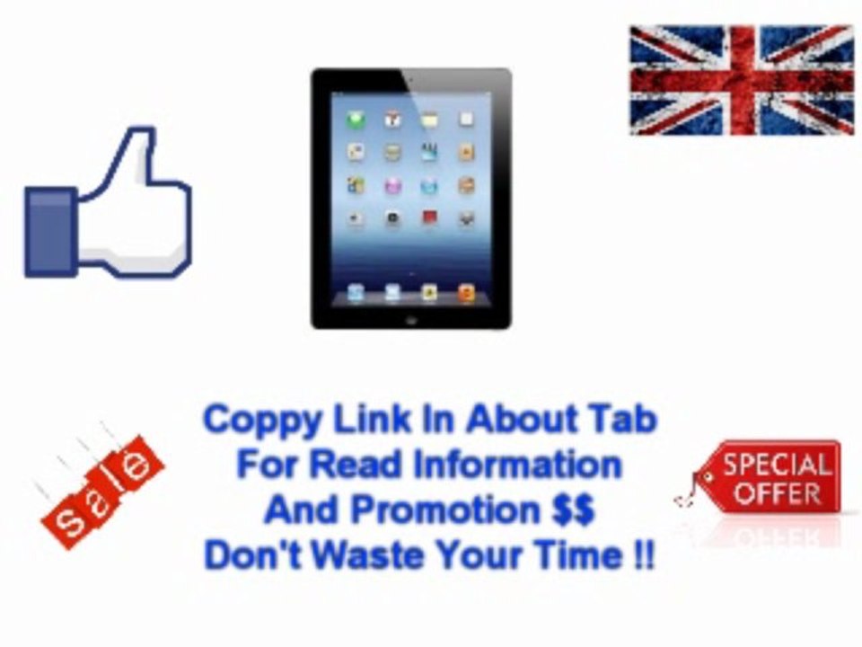 *_ Trusting Shipping Online Apple iPad 3 64 GB Wi-Fi + Cellular Black UK Shopping