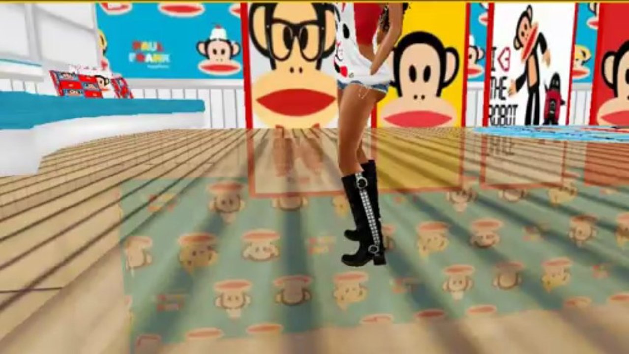 me dancing