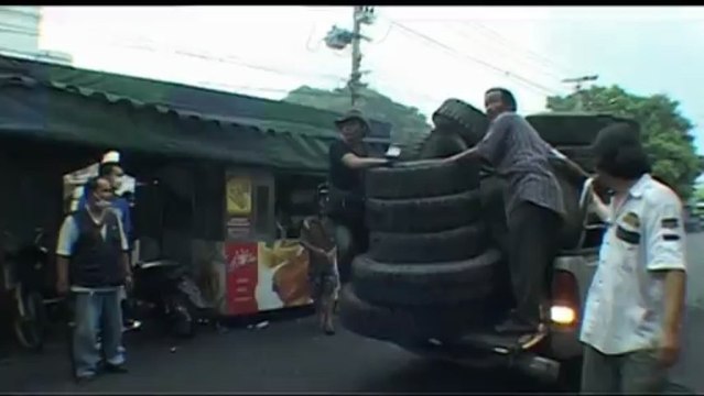 Bangkok (Thaïlande) 17/05/2010 Red Shirt at Ding Daeng