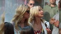Cameron Diaz and Kate Upton in New York