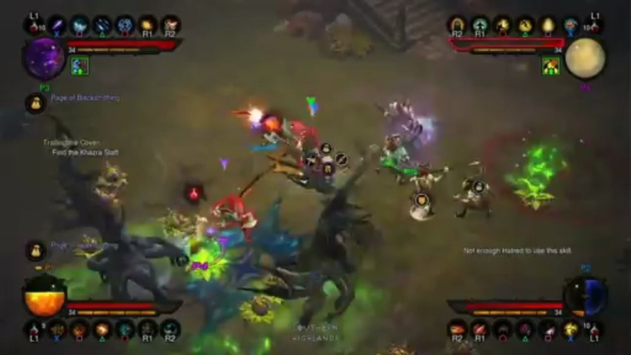 Diablo 3 - PS3 Gameplay