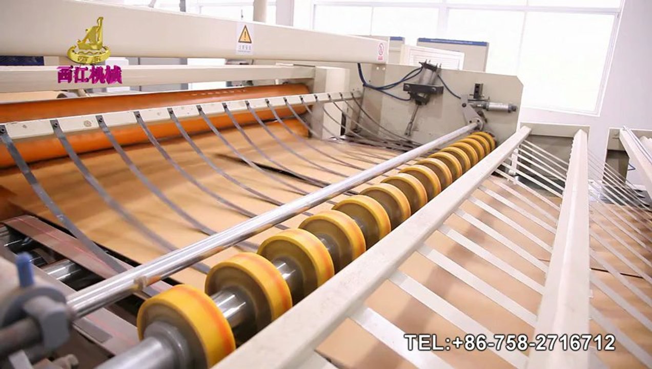2013 China Newst 2500 5 ply Corrugated cardboard production line