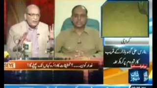 Dr. Mohammad Amjad in News Eye with Mehar Abbasi on Dawn News 24th June 2013