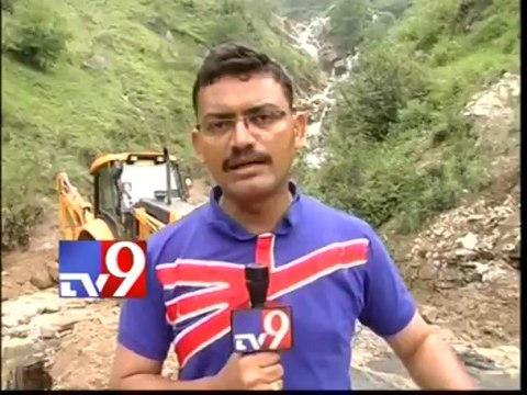 Damaged roads in Uttarakhand - Tv9 ground report