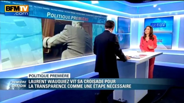 Politique Première: Laurent Wauquiez, porte-drapeau de la transparence à l'UMP - 26/06