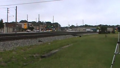 Norfolk Southern Intermodal and autorack train southeast through Austell Ga.