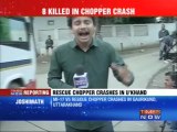 Rescuers killed in chopper crash