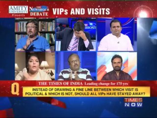 The Newshour Debate: VIPs and visits - 3