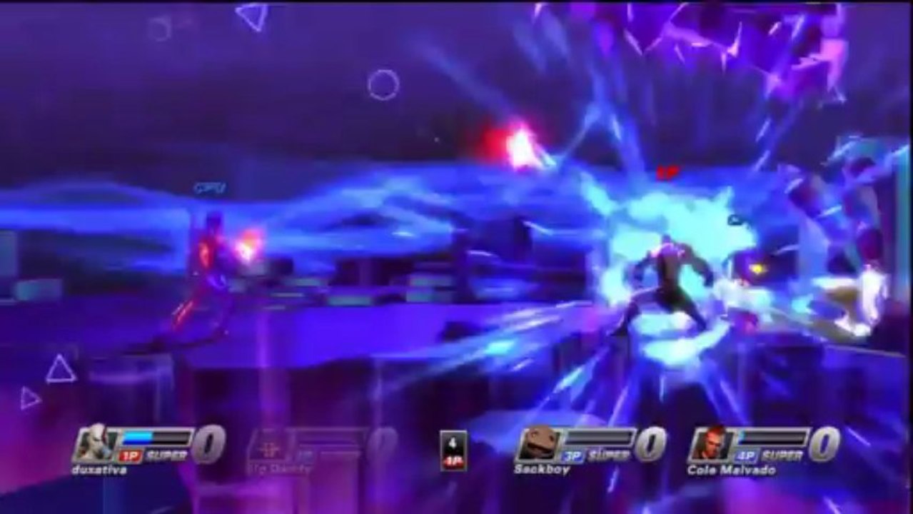 Playstation All star Battle Royale Kratos Parte 2 FINAL