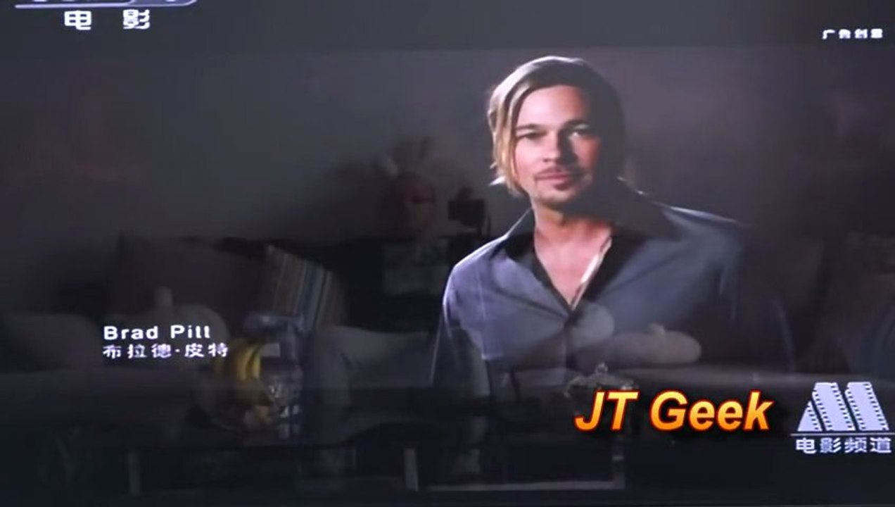 Publicité Cadillac avec brad Pitt en Chine